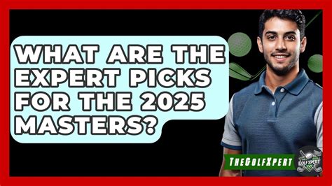 masters expert picks
